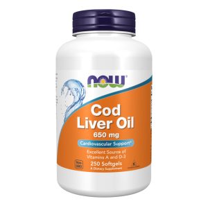 Cod Liver Oil 650mg - 250 sgels фото1