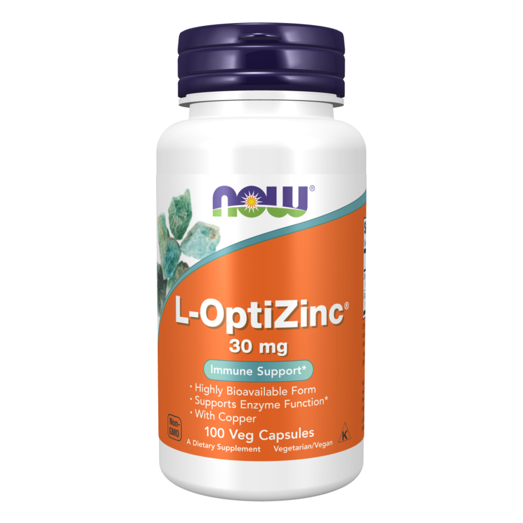 L-Optizinc(R) 30mg+Copper - 100 vcaps фото1