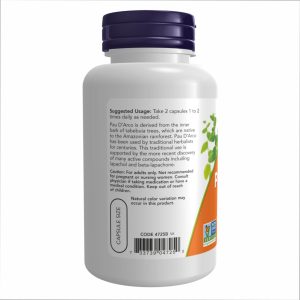 Pau D' Arco 500mg - 100 vcaps фото3