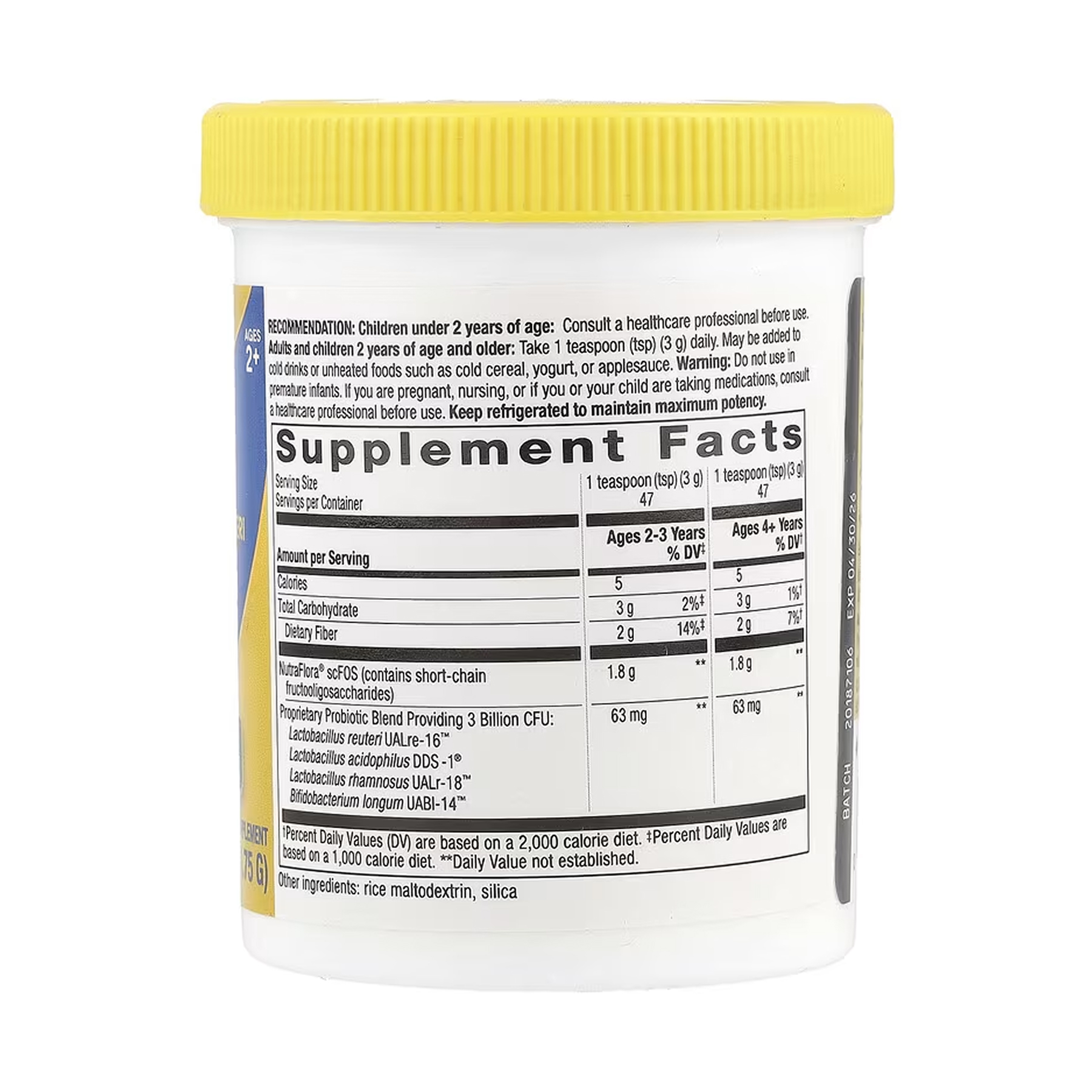 Primadophilus® Reuteri Powder - 141.75g фото2