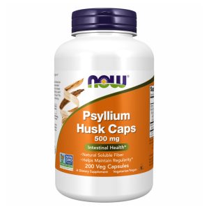 Psyllium Husk 500mg - 200 vcaps фото1