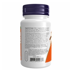 Serrapeptase 60,000 Units - 60 vcaps фото3
