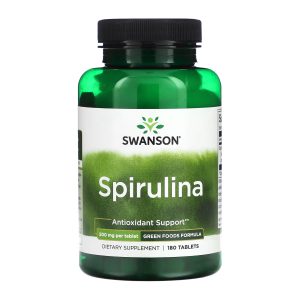 Spirulina 500mg - 180 tabs фото1
