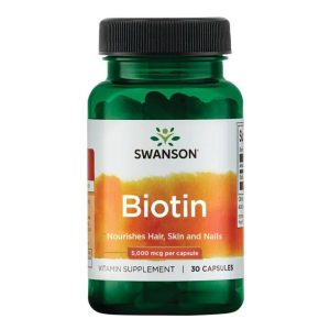 Biotin 5000mcg - 30 caps фото1