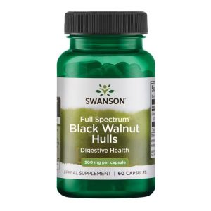 Black Walnut Hulls 500mg - 60caps фото1