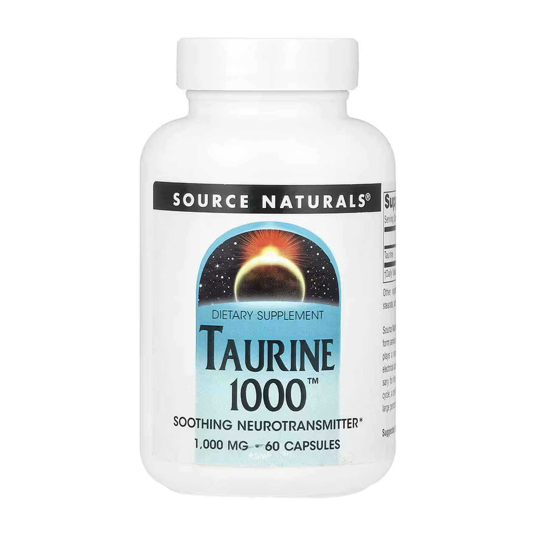 Taurine 1000™ 1000 mg - 60 caps фото1