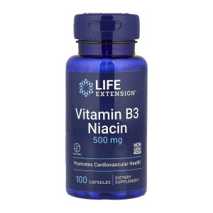 Vitamin B3 Niacin 500 mg - 100 caps фото1