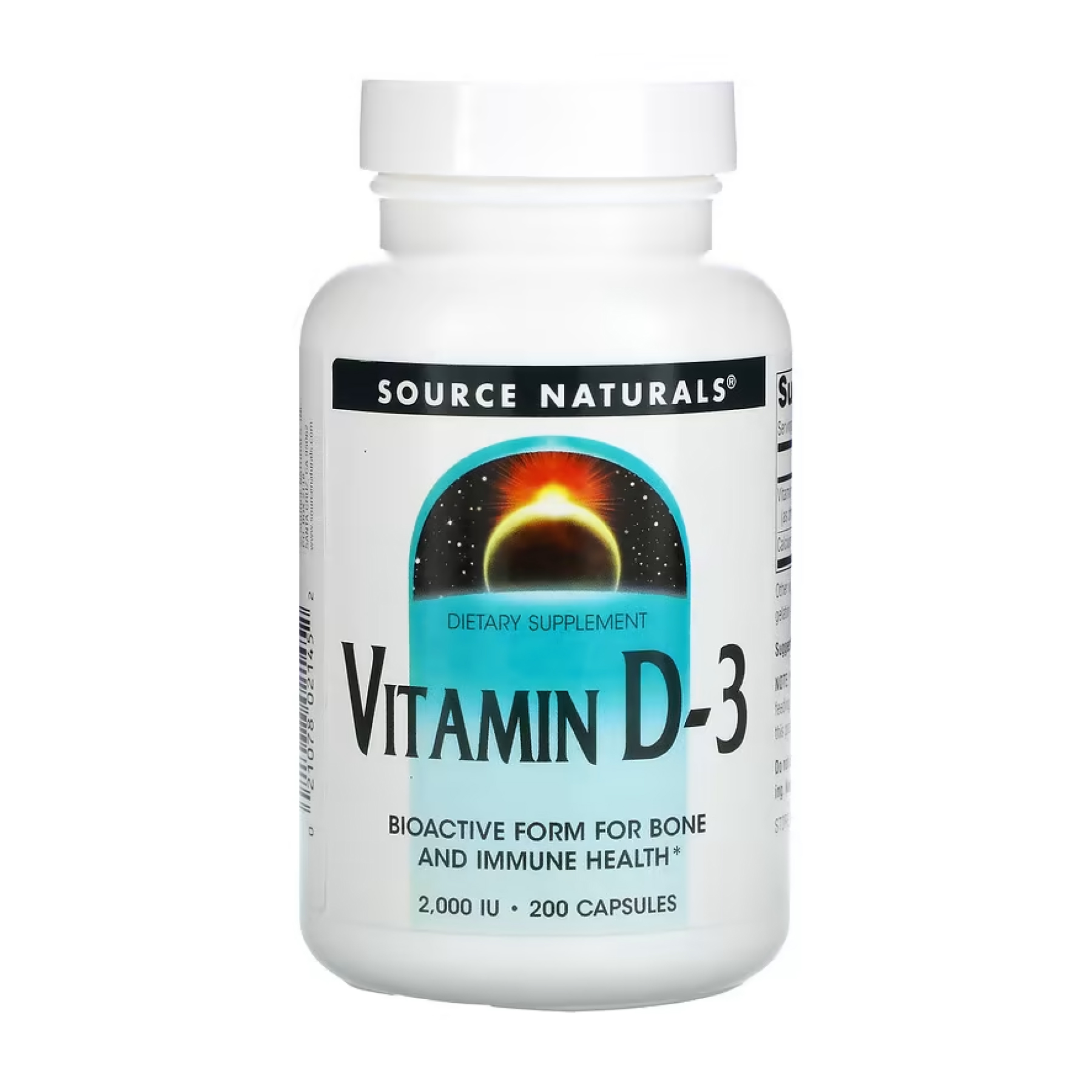 Vitamin D-3 2000 IU - 200 caps фото1
