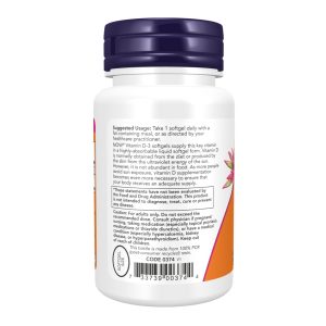 VIT D-3 5000 IU - 30 sgels фото3