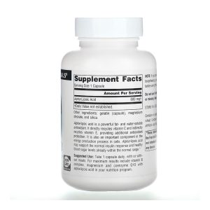 Alpha Lipoic Acid 600mg - 60 caps фото2