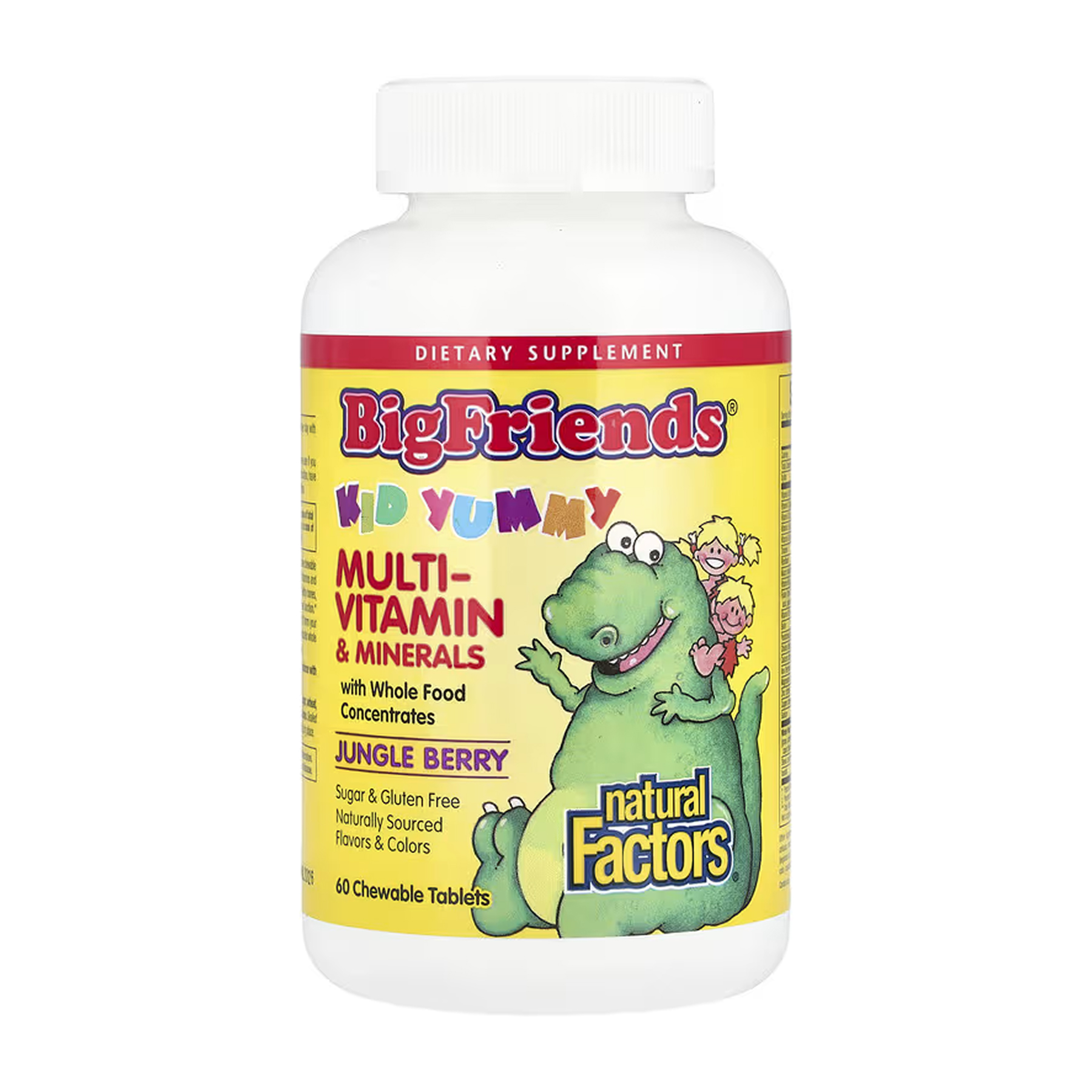 BigFriends Chewable Multivitamin & Minerals - 60 tabs фото1