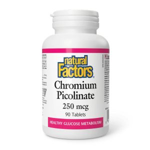 Chromium Picolinate 250mcg - 90 tabs фото1