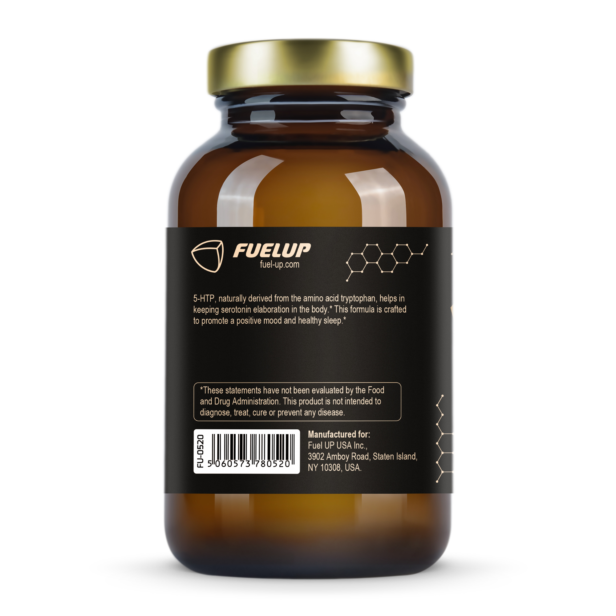 Інформація про склад 5-HTP 200 mg 120 vegcaps від Fuel Up