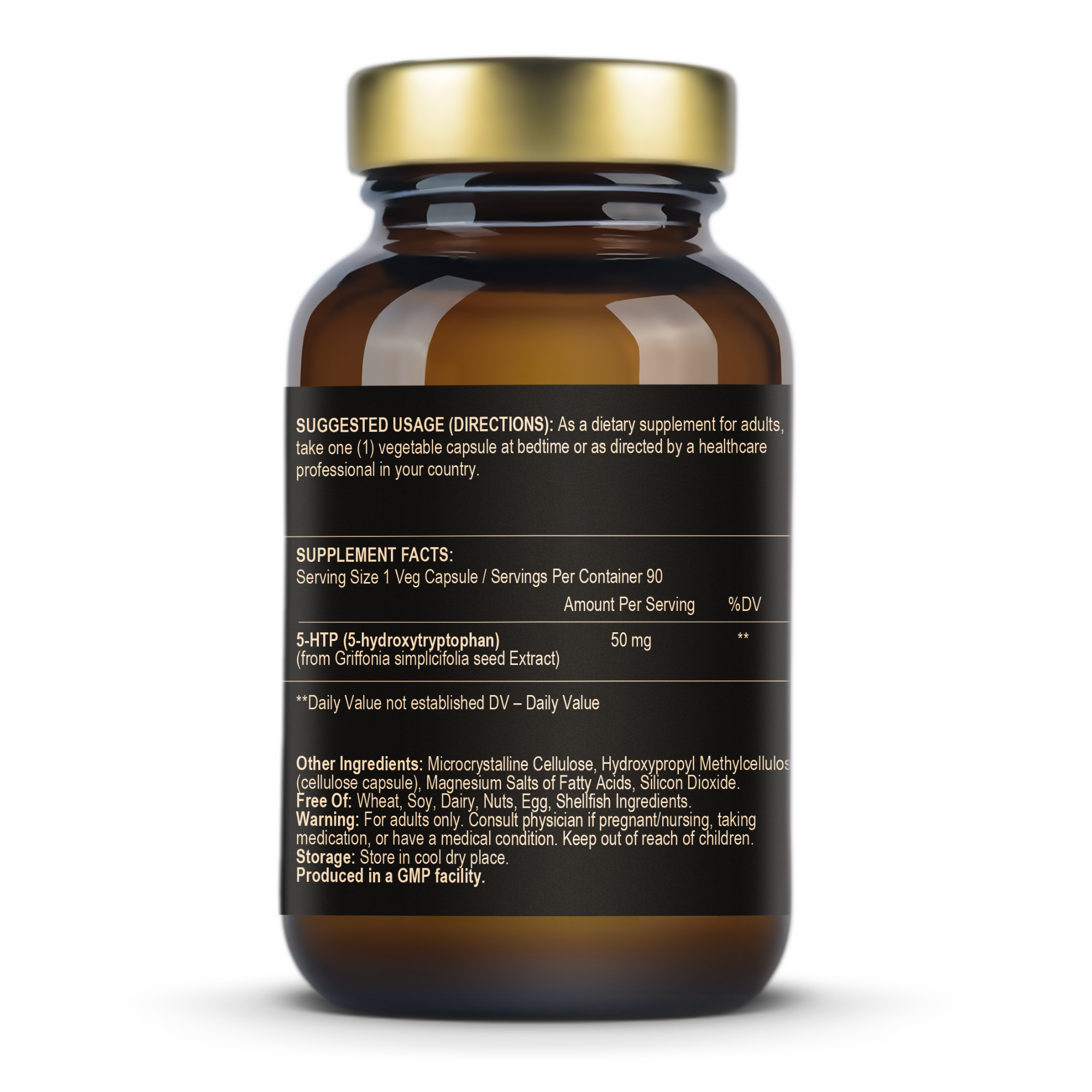 Інструкція з прийому добавки Fuel Up 5-HTP 50 mg 90 vegcaps