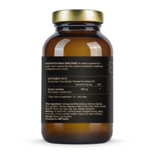 Спосіб застосування та рекомендації Acetyl L-Carnitine 500 mg