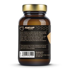 Характеристики та склад Acetyl L-Carnitine Fuel Up 500 mg 60 шт