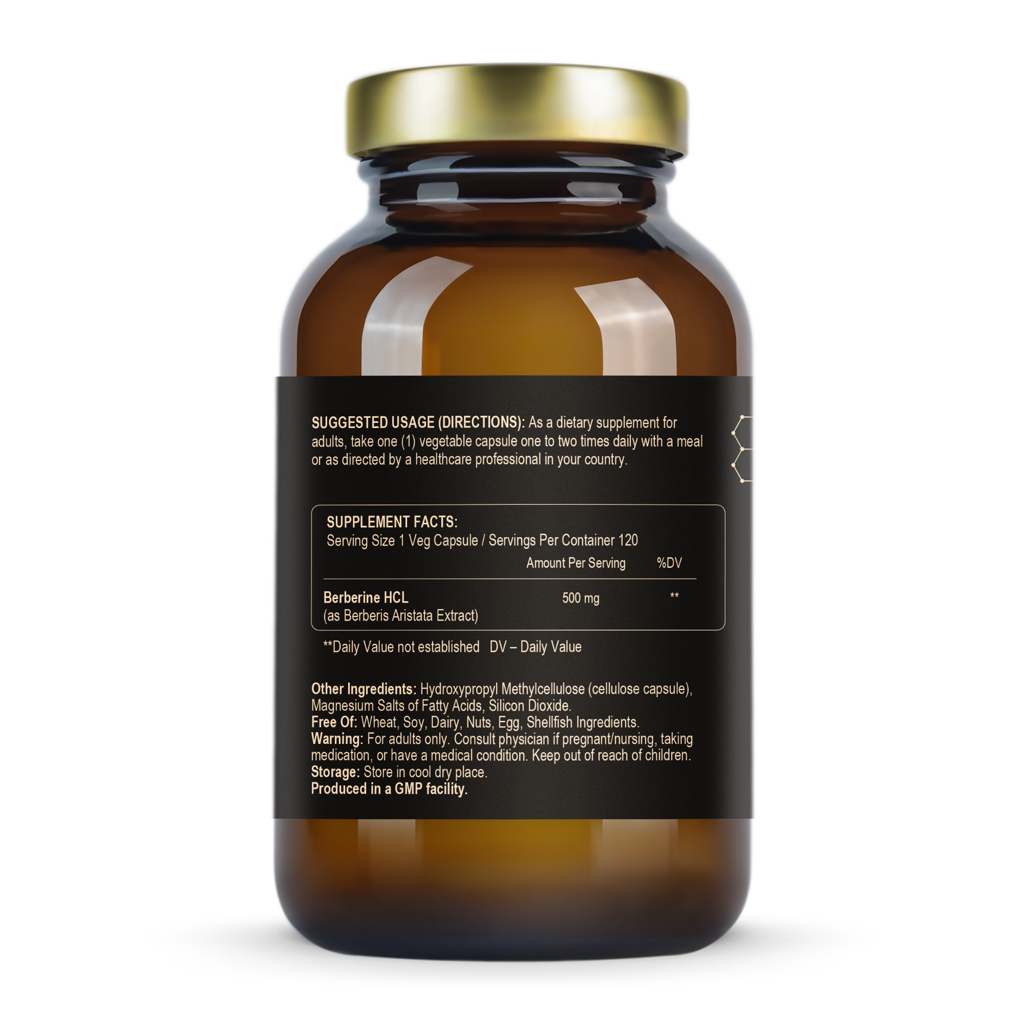 Рекомендації по вживанню Fuel Up Berberine HCl 500 mg