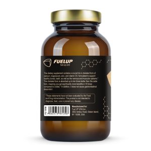 Склад комплексу Кальцій Магній Цинк D3 Fuel Up на етикетці