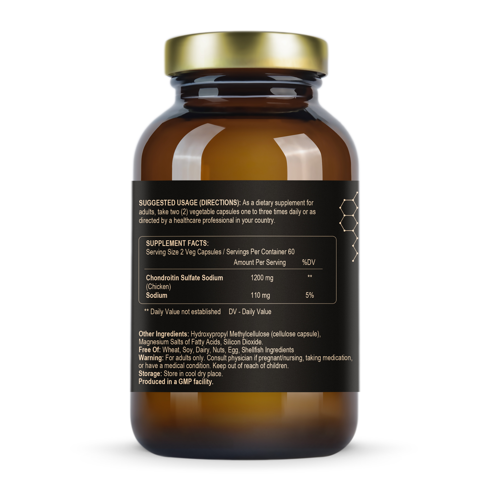Інструкція із застосування Fuel Up Chondroitin Sulfate 600 mg