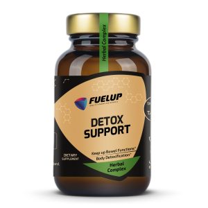Комплекс Fuel Up Detox Support 60 таблеток для детоксу, вигляд спереду