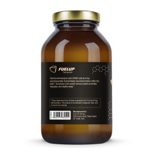 Склад ГАМК (GABA) 500 mg Fuel Up на етикетці банки