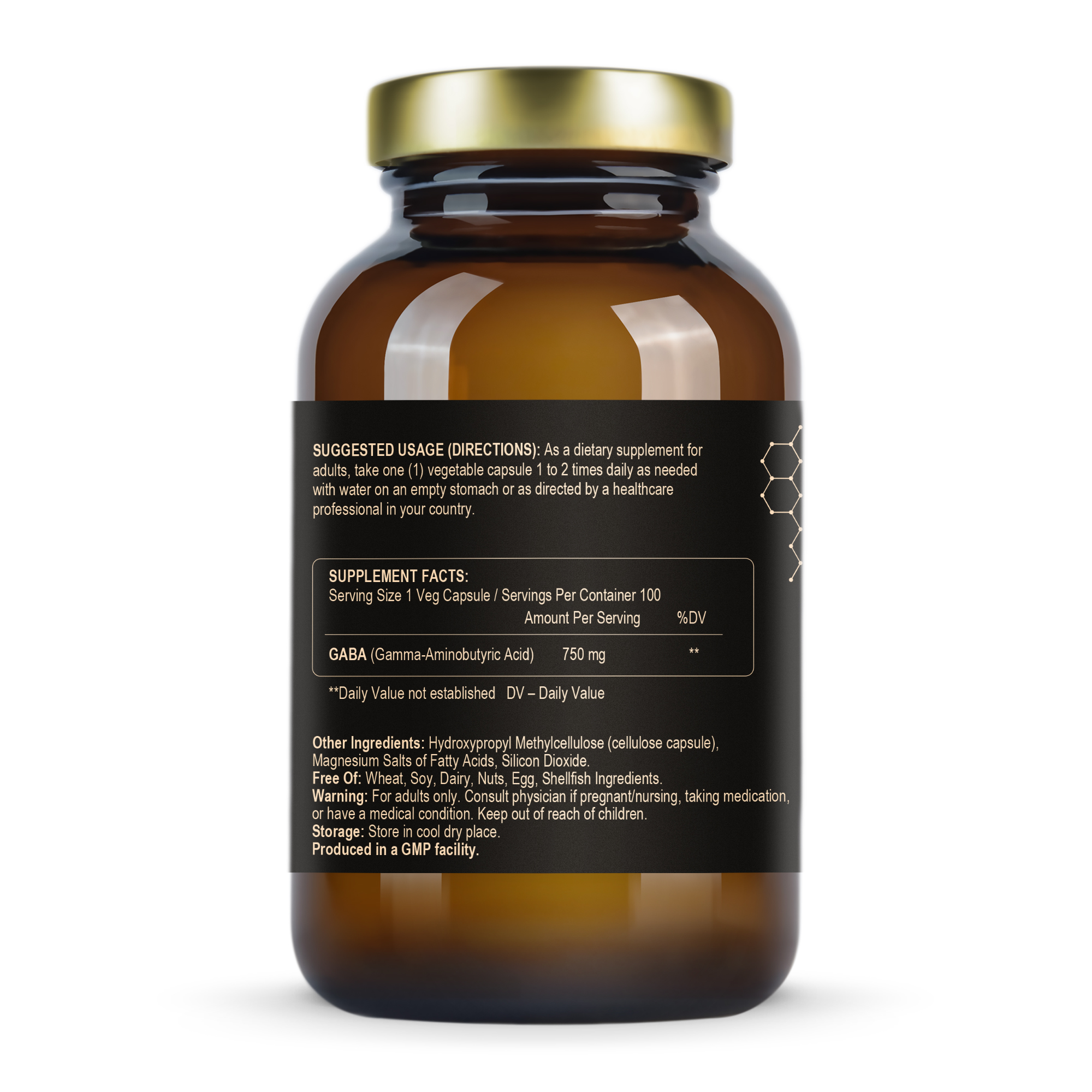 Інструкція із застосування та переваги Fuel Up GABA 750 mg