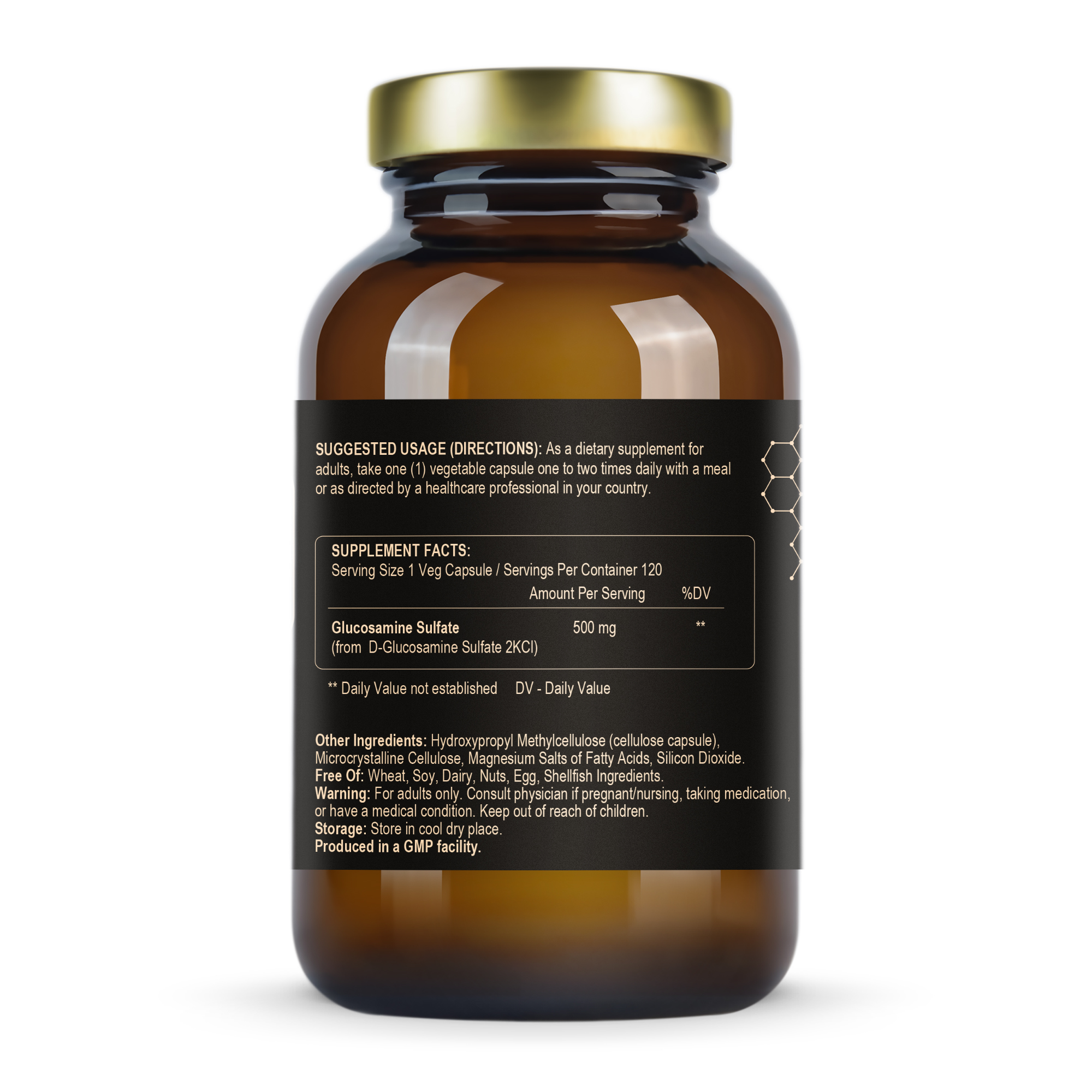 Рекомендації щодо прийому Fuel Up Glucosamine Sulfate 500 mg