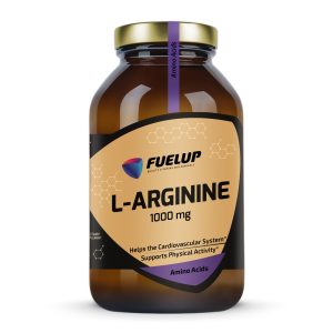 Fuel Up L-Arginine 1000 mg 120 таблеток, вигляд спереду