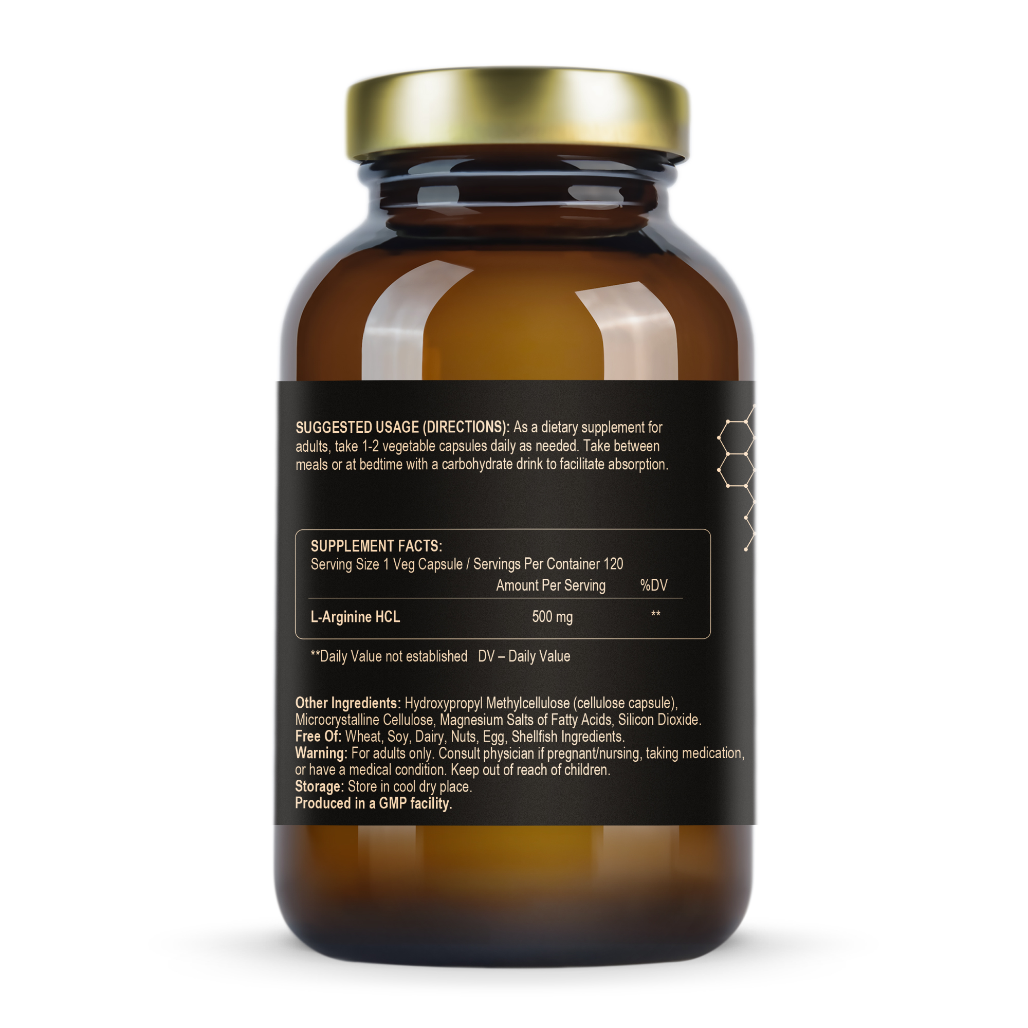 Рекомендації щодо прийому Fuel Up L-Arginine 500 mg 120 шт