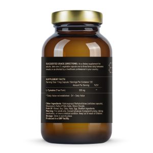 Переваги та спосіб прийому Fuel Up L-Tyrosine 500 mg 120 vegcaps