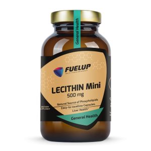 Fuel Up Lecithin Mini 500 mg 180 капсул, фронтальний вид