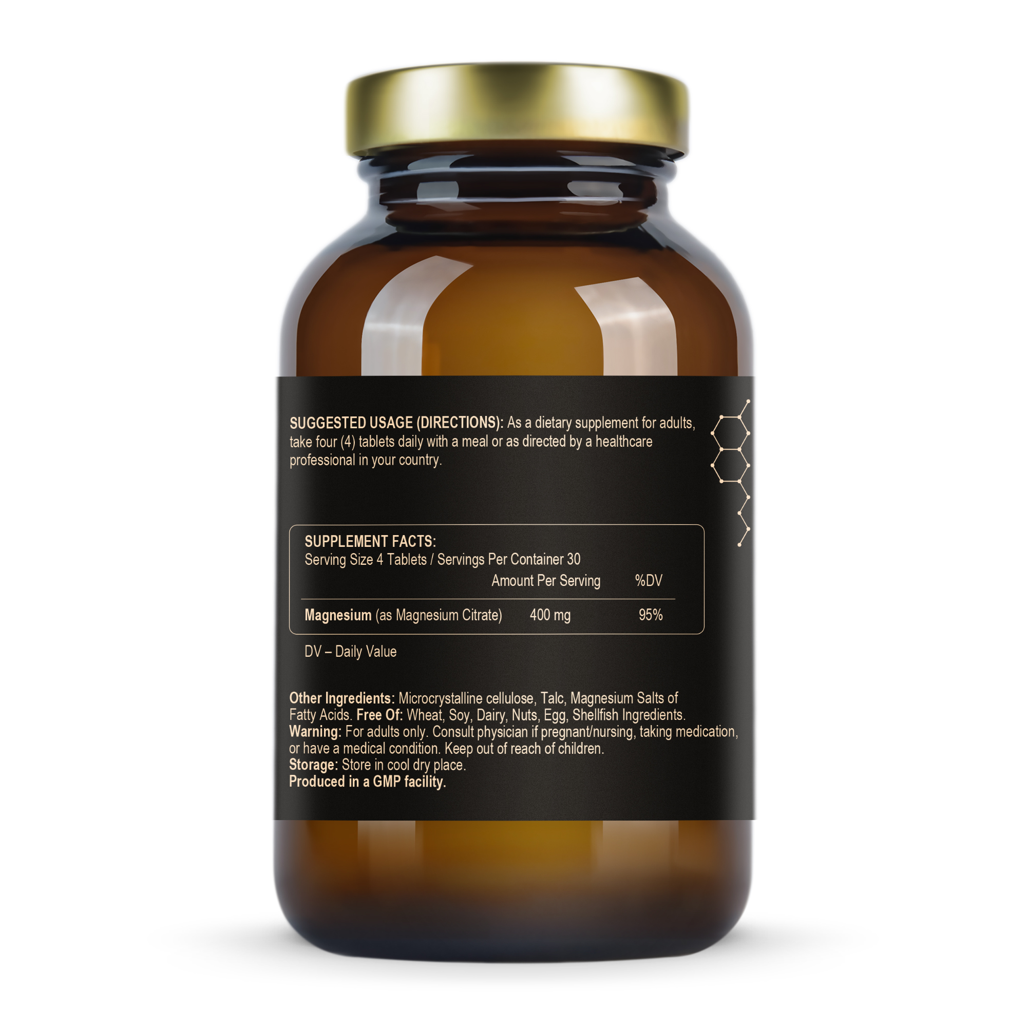 Інструкція та застосування Magnesium Citrate 100 mg Fuel Up 120 tabs