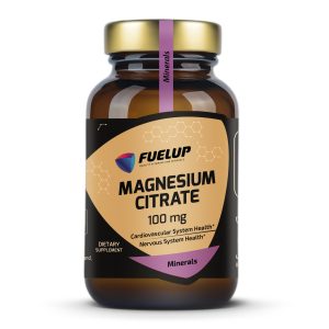 Fuel Up Magnesium Citrate 100 mg 60 капсул, основне фото спереду