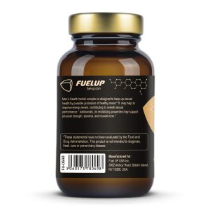 Склад вітамінів Men's Health Fuel Up на етикетці банки