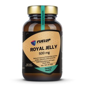 Fuel Up Royal Jelly 500 mg 60 капсул маточне молочко, спереду
