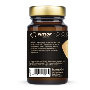 Склад селену Fuel Up 100 mcg 100 tabs на упаковці
