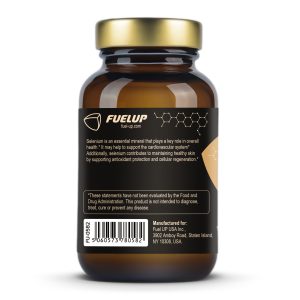 Склад селену 100 mcg Fuel Up на етикетці 250 tabs