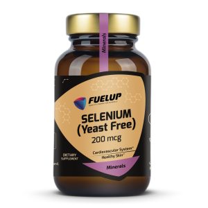 Fuel Up Selenium Yeast Free 200 mcg 250 таблеток, спереду