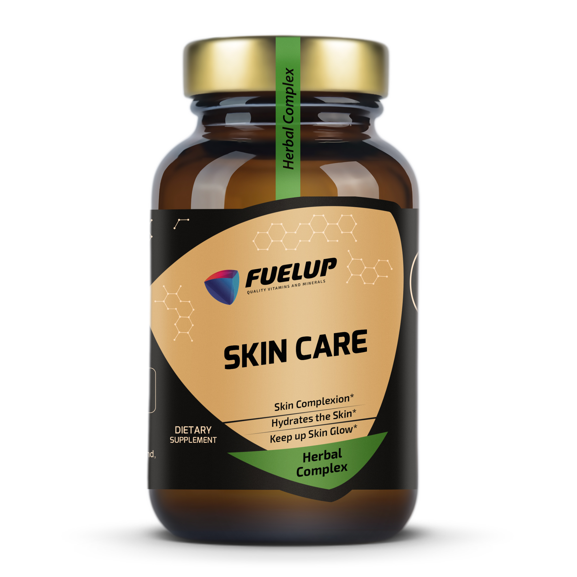 Комплекс Fuel Up Skin Care 60 капсул для шкіри, спереду