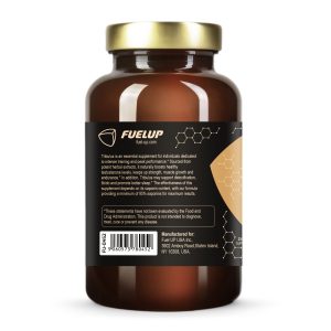 Деталі складу Tribulus 1000 mg Fuel Up на етикетці 90 tabs