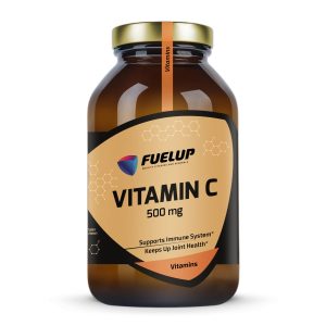 Fuel Up Vitamin C 500 mg 180 капсул велика упаковка, спереду