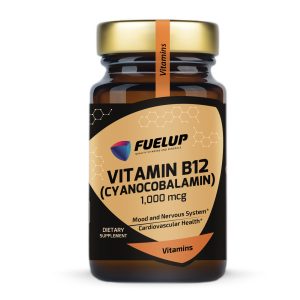 Fuel Up Vitamin B12 Cyanocobalamin 1000 mcg 100 таблеток, спереду
