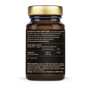 Інструкція та застереження для Vitamin D3 50000 IU Fuel Up