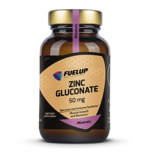 Fuel Up Zinc Gluconate 50 mg 100 таблеток, фронтальний вид