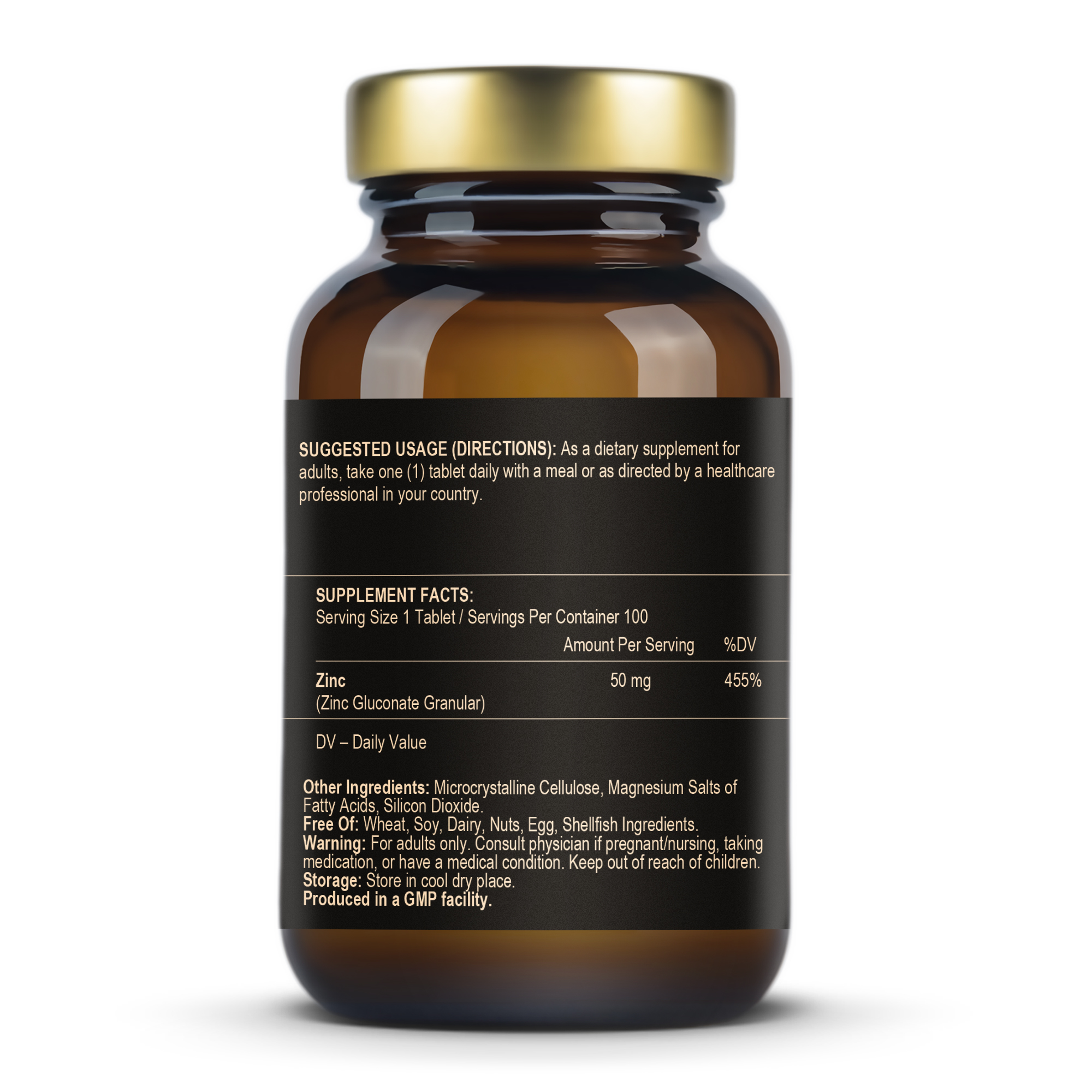 Правила прийому та властивості Fuel Up Zinc Gluconate 50 mg