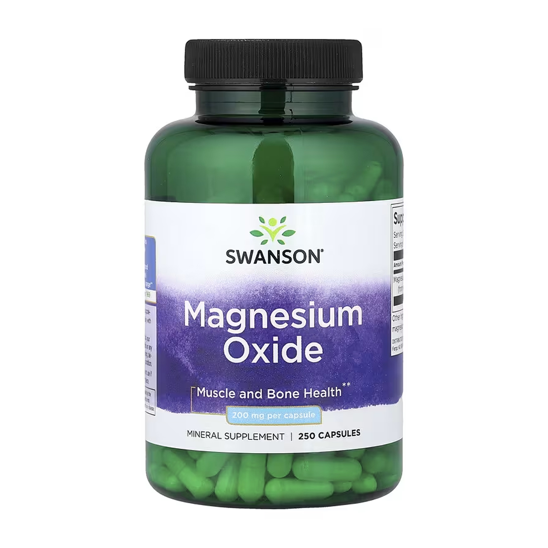 Magnesium Oxide 200 mg - 250 caps фото1