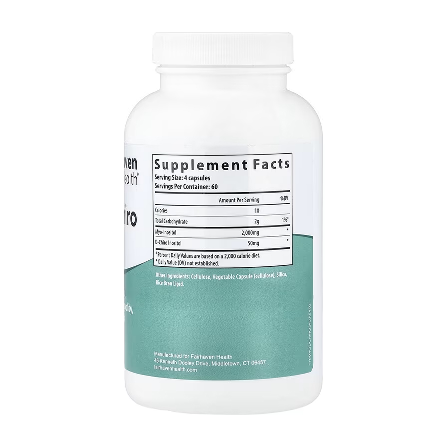 Myo + D-Chiro Inositol - 240 caps фото2