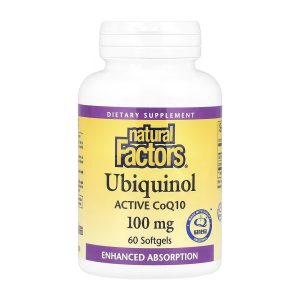 Ubiquinol CoQ10 100mg - 60 softgels фото1