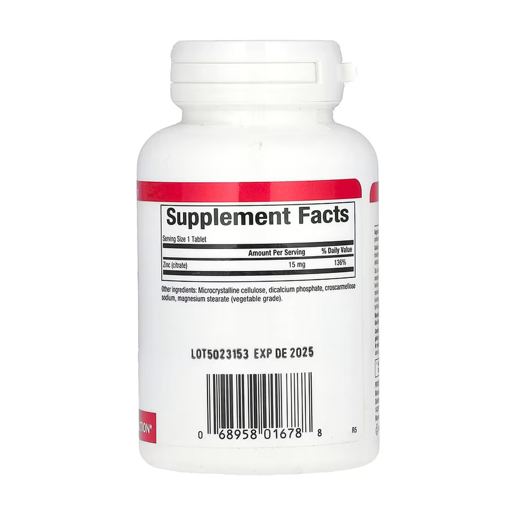 Zinc Citrate 15mg - 30 tabs фото2