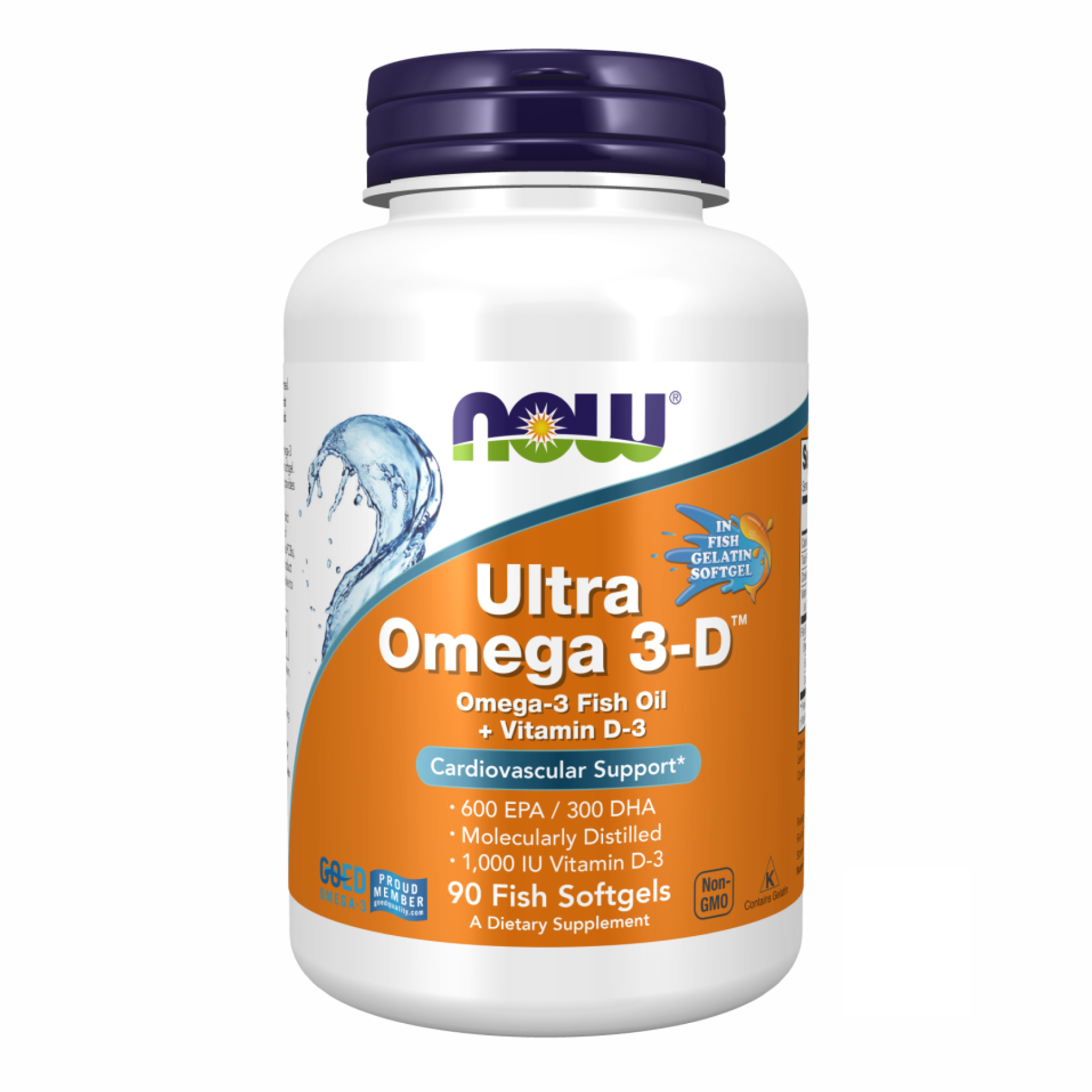 Ultra Omega 3-D Softgels - 90 softgels фото1
